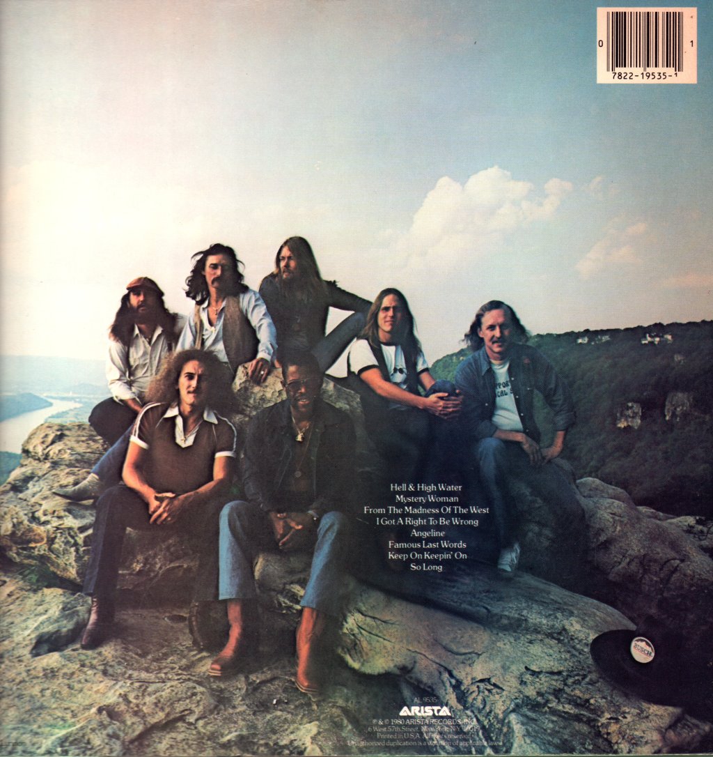 Allman Brothers Band - Reach For The Sky - Lp