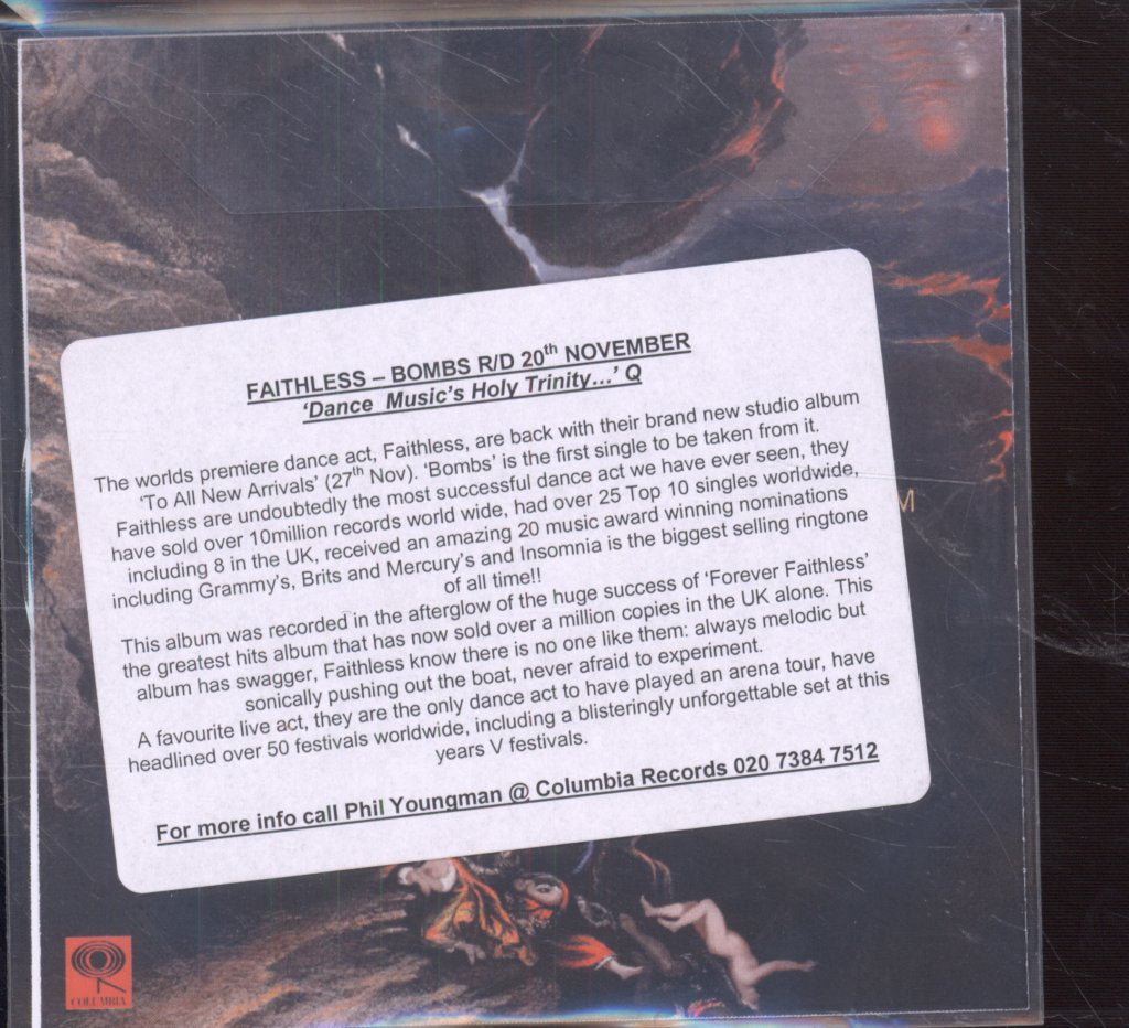 Faithless - Bombs - Cdr