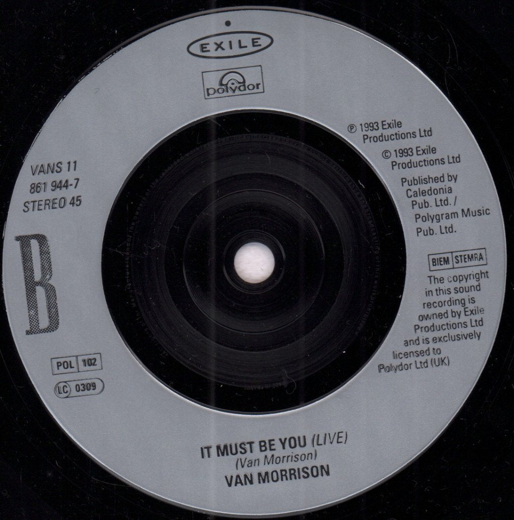 Van Morrison And John Lee Hooker - Gloria - 7 Inch