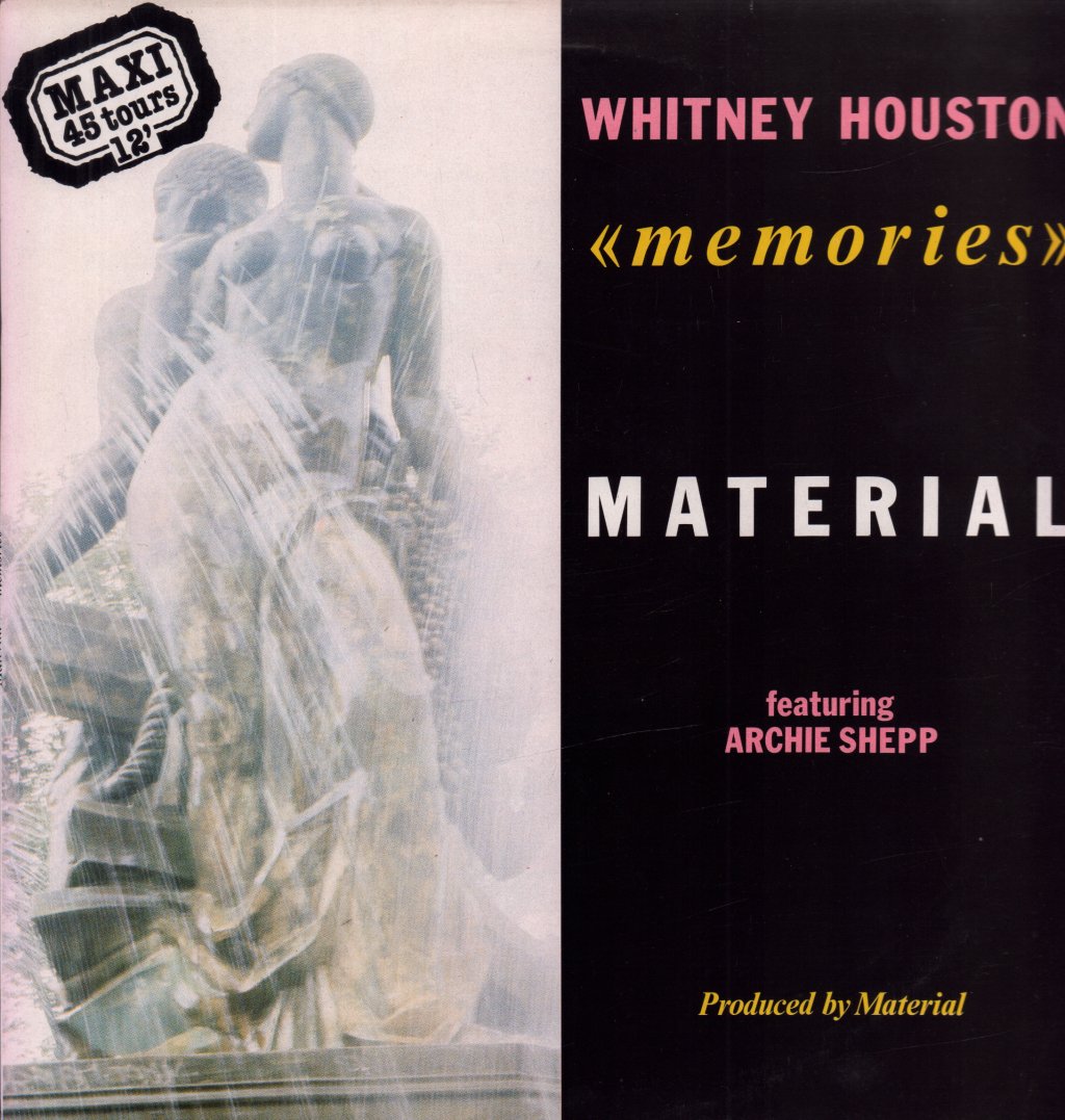 Material Whitney Houston Featuring Archie Shepp - Memories - 12 Inch