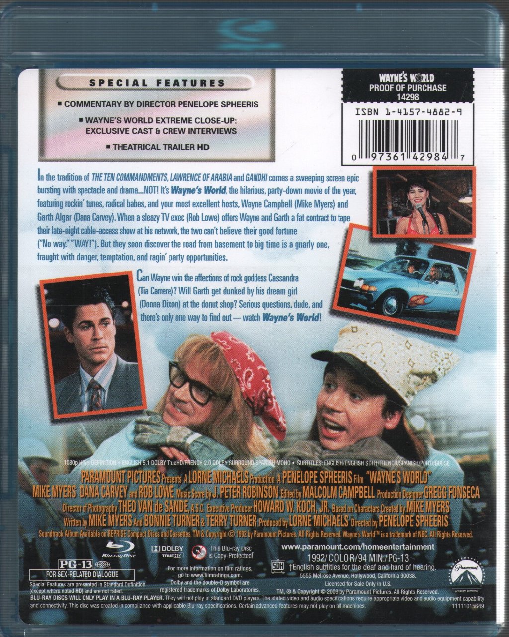 Mike Myers - Wayne's World - Blu-Ray