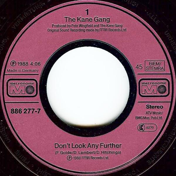 Kane Gang - Don't Look Any Further - 7 Inch