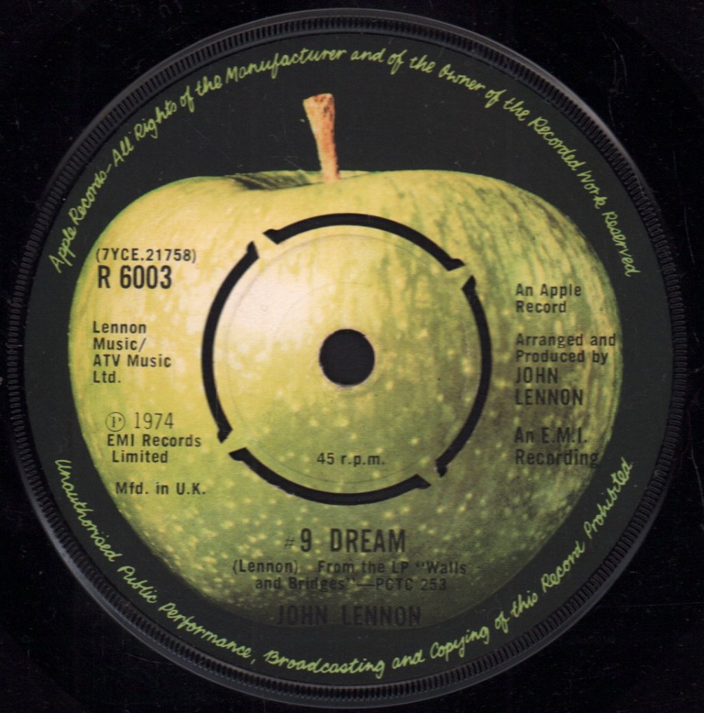 John Lennon - Number 9 Dream - 7 Inch