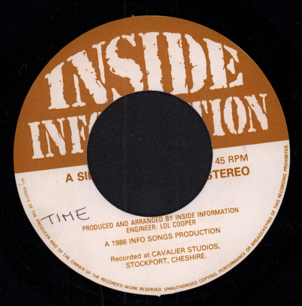 Inside Information - Time - 7 Inch