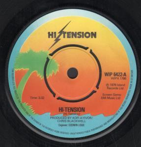 Hi Tension - Hi Tension - 7 Inch