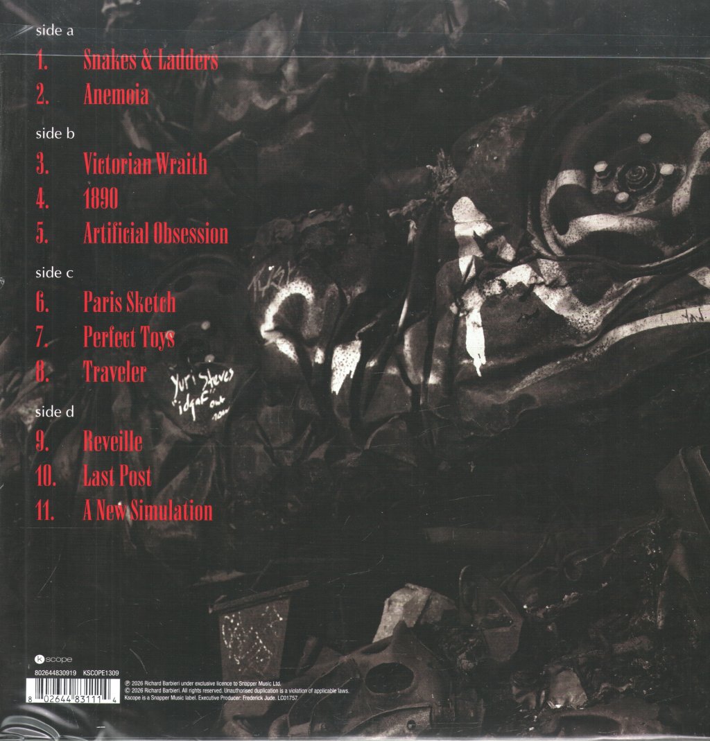 Richard Barbieri - Hauntings - Double Lp
