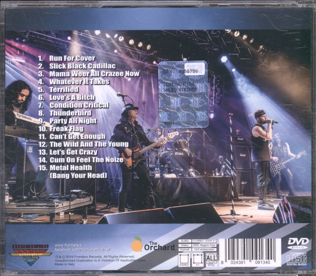Quiet Riot - One Night In Milan - Cd/Dvd