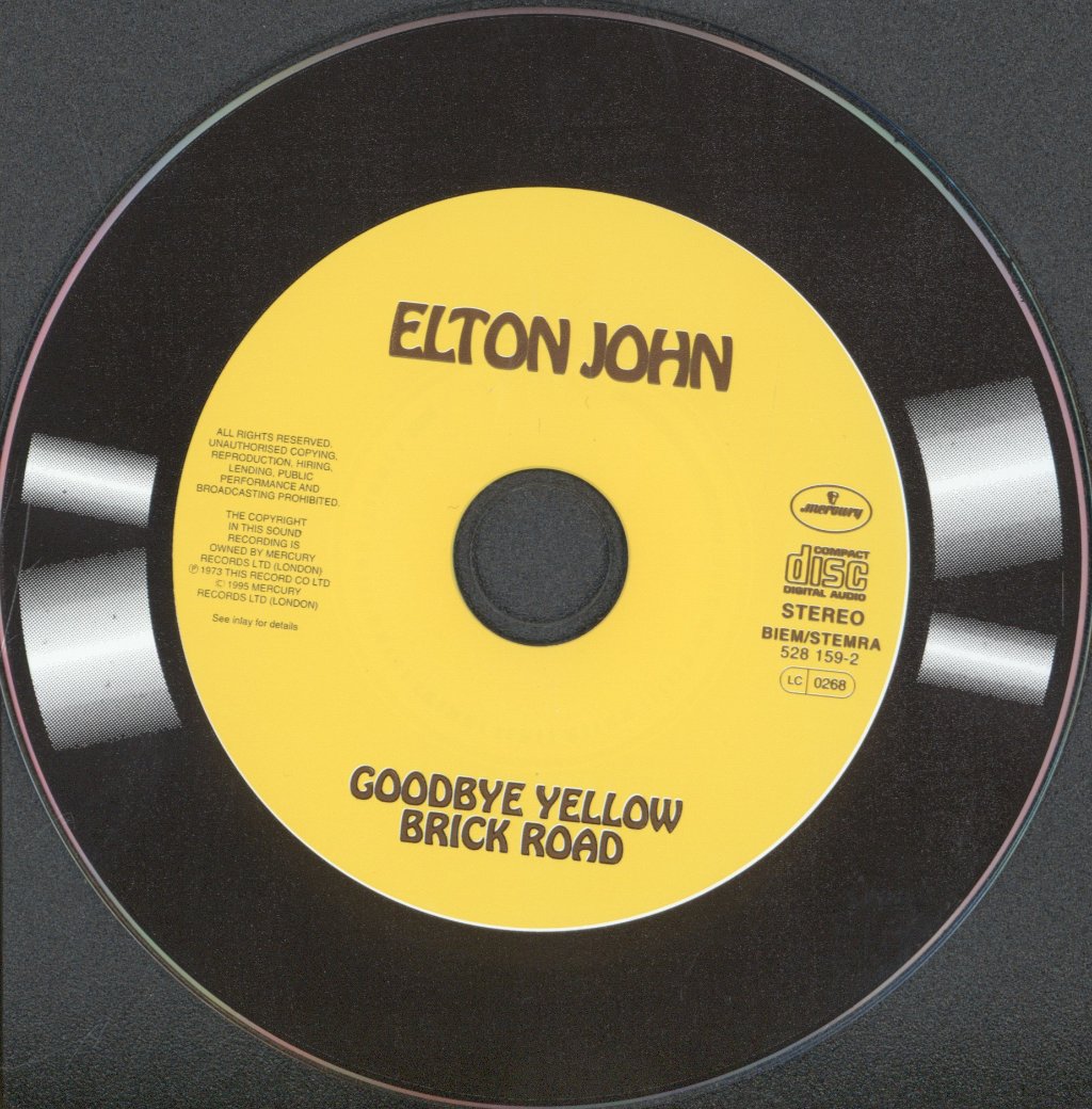 Elton John - Goodbye Yellow Brick Road - Cd