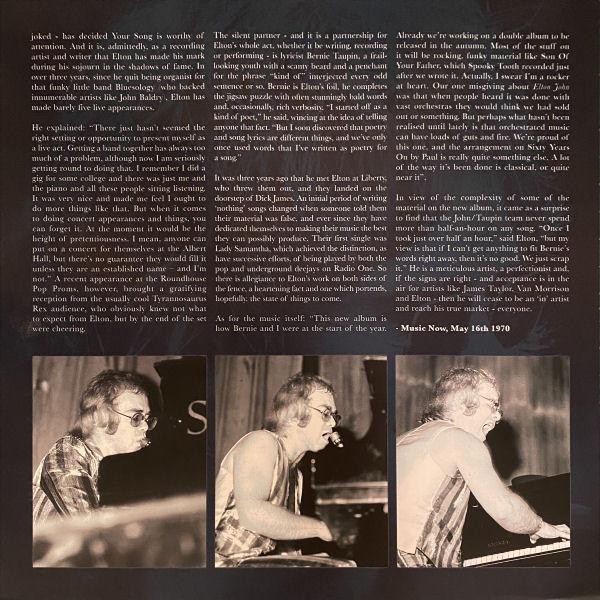 Elton John - Live At The Fillmore West 11-12-70 - Lp