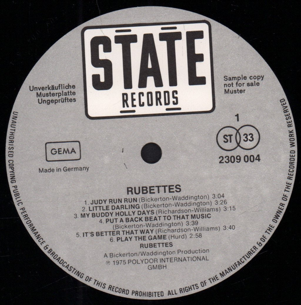 Rubettes - Rubettes - Lp
