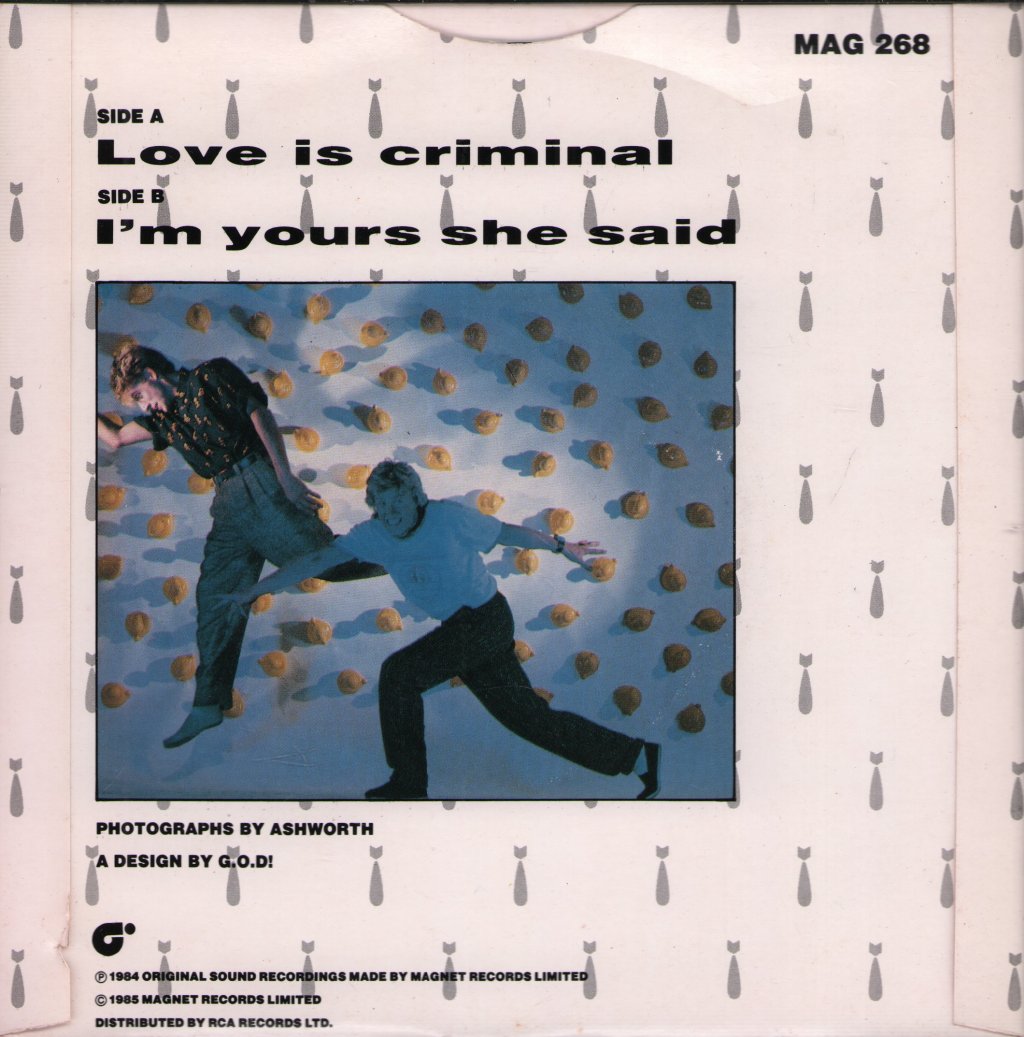 Duck You Sucker - Love Is Criminal - 7 Inch