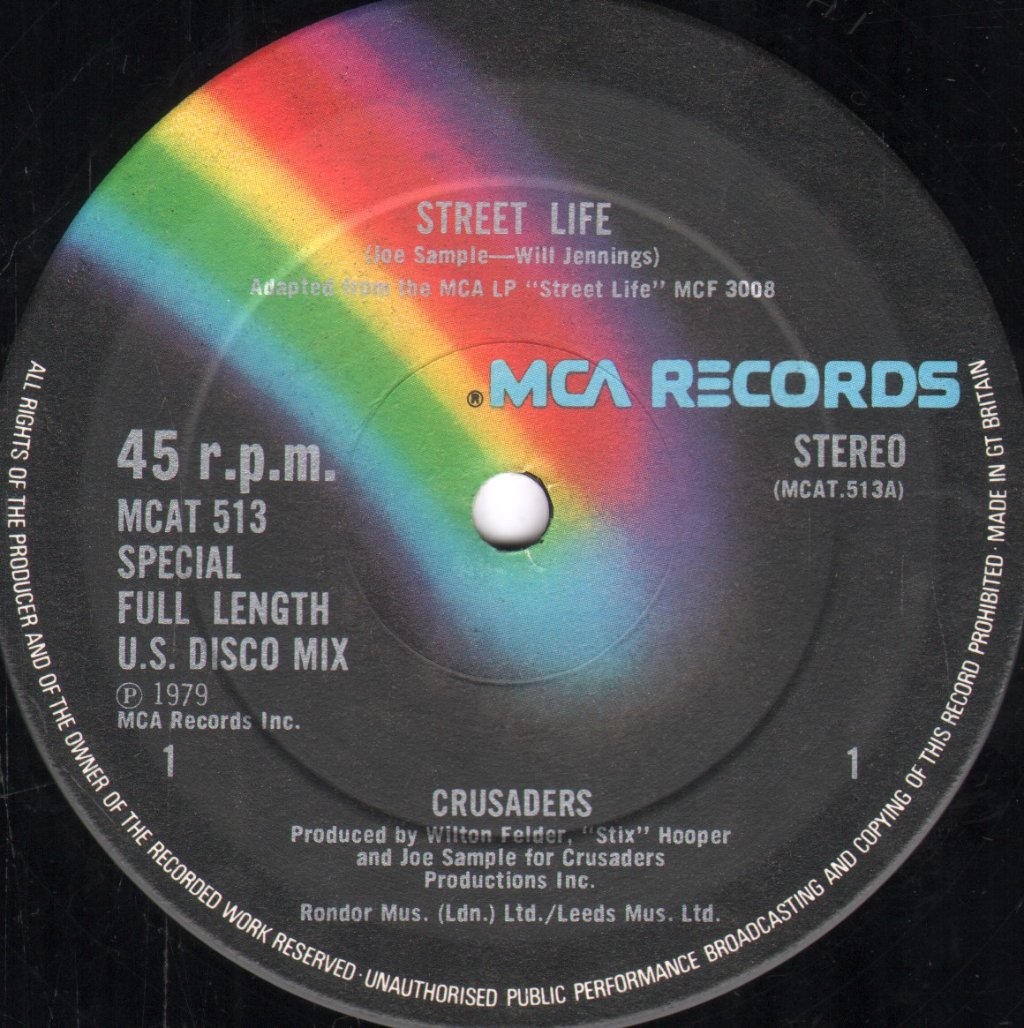 Crusaders - Street Life - 12 Inch