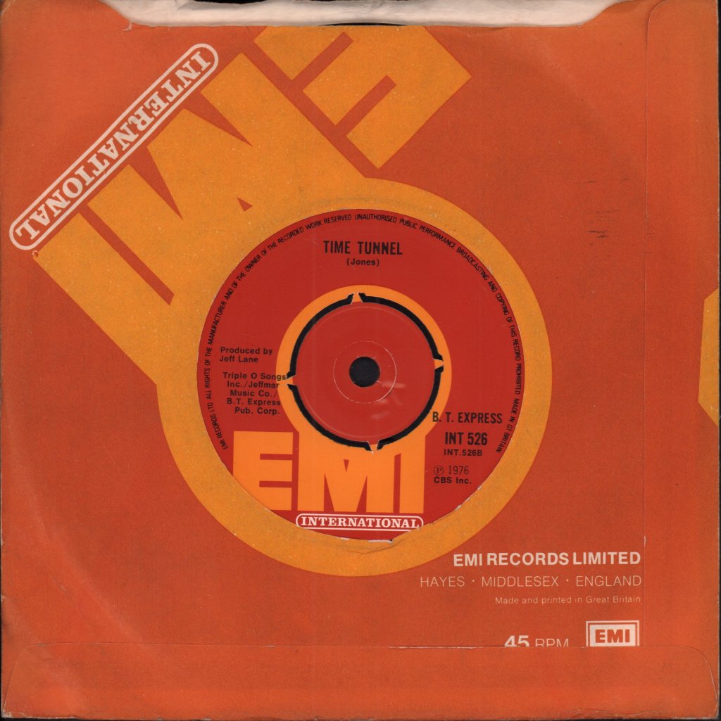 B.T. Express - Energy To Burn - 7 Inch