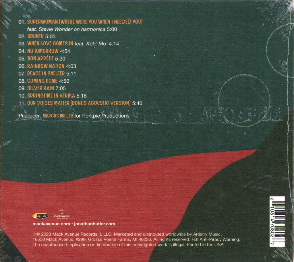 Jonathan Butler - Ubuntu - Cd