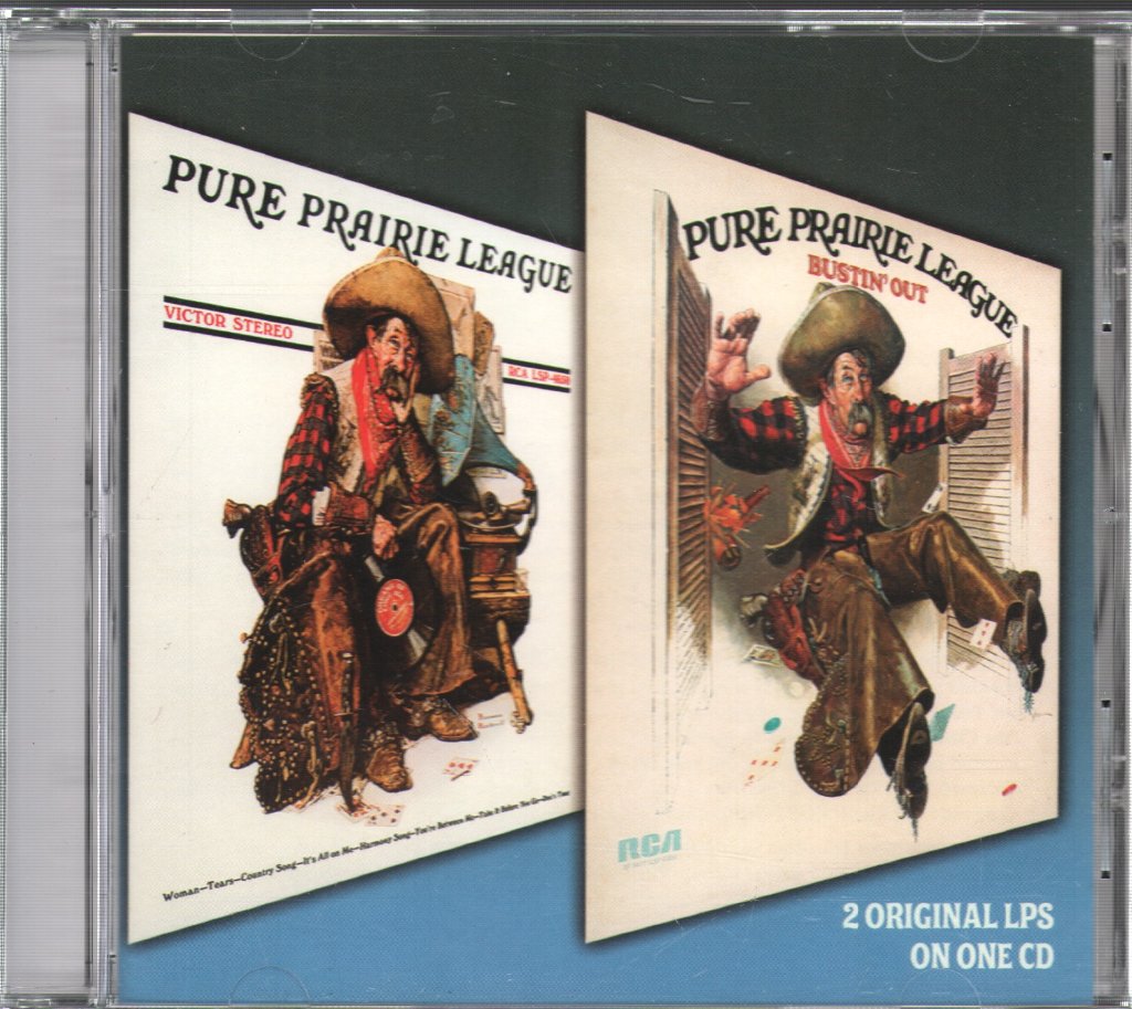 Pure Prairie League - Pure Prairie League / Bustin' Out - Cd