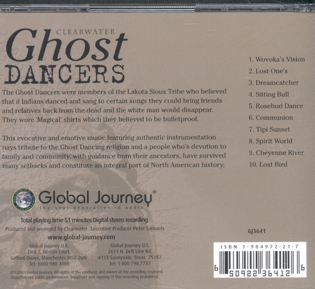 Clearwater - Ghost Dancers - Cd