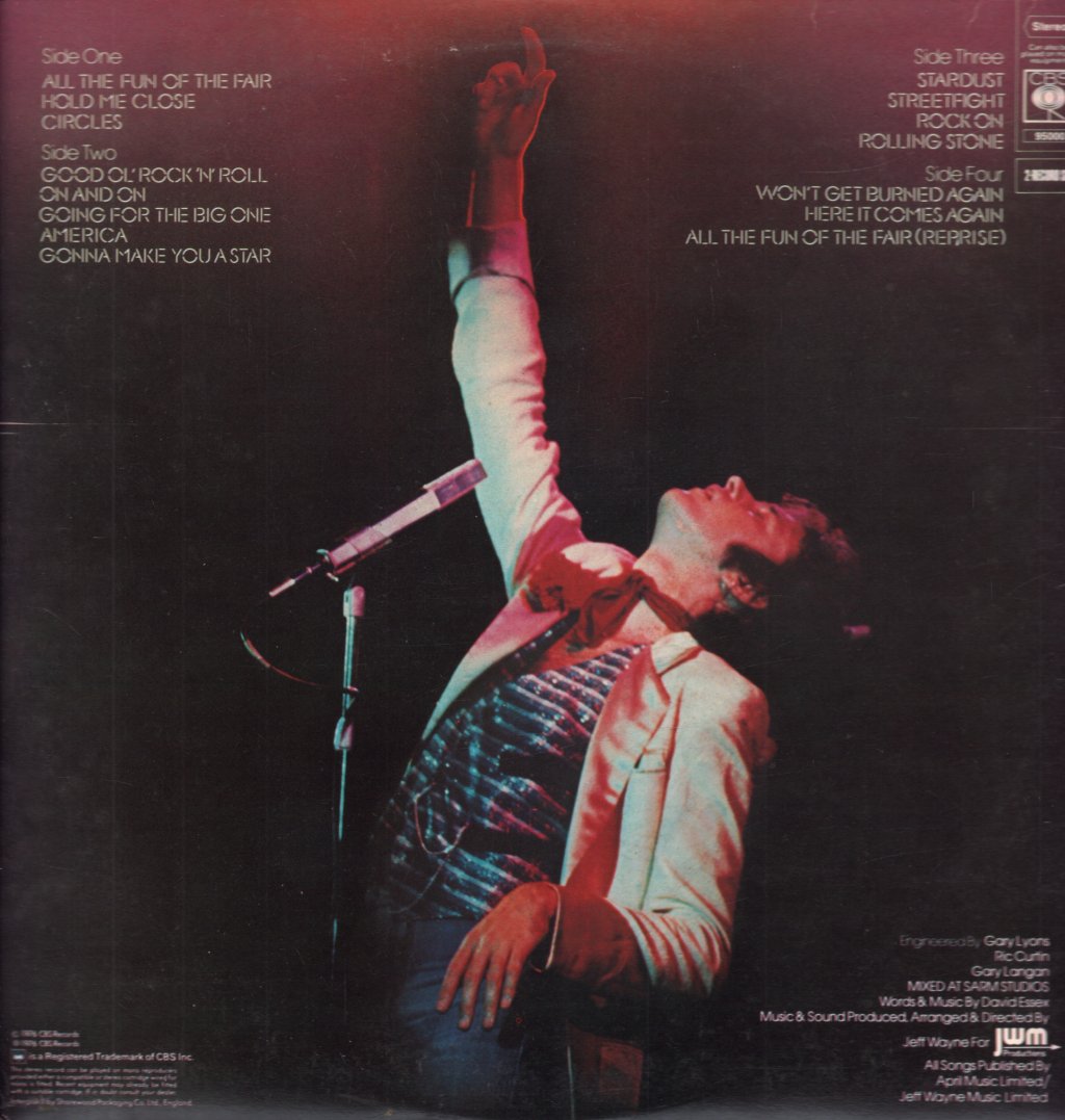 David Essex - On Tour - Double Lp
