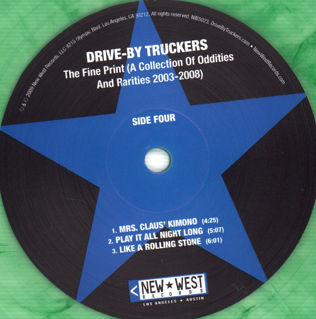 Drive-By Truckers - Fine Print (A Collection Of Oddities And Rarities) 2003-2008 - Double Lp