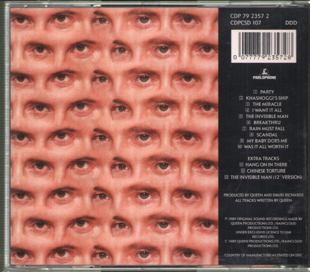 Queen - Miracle - Cd