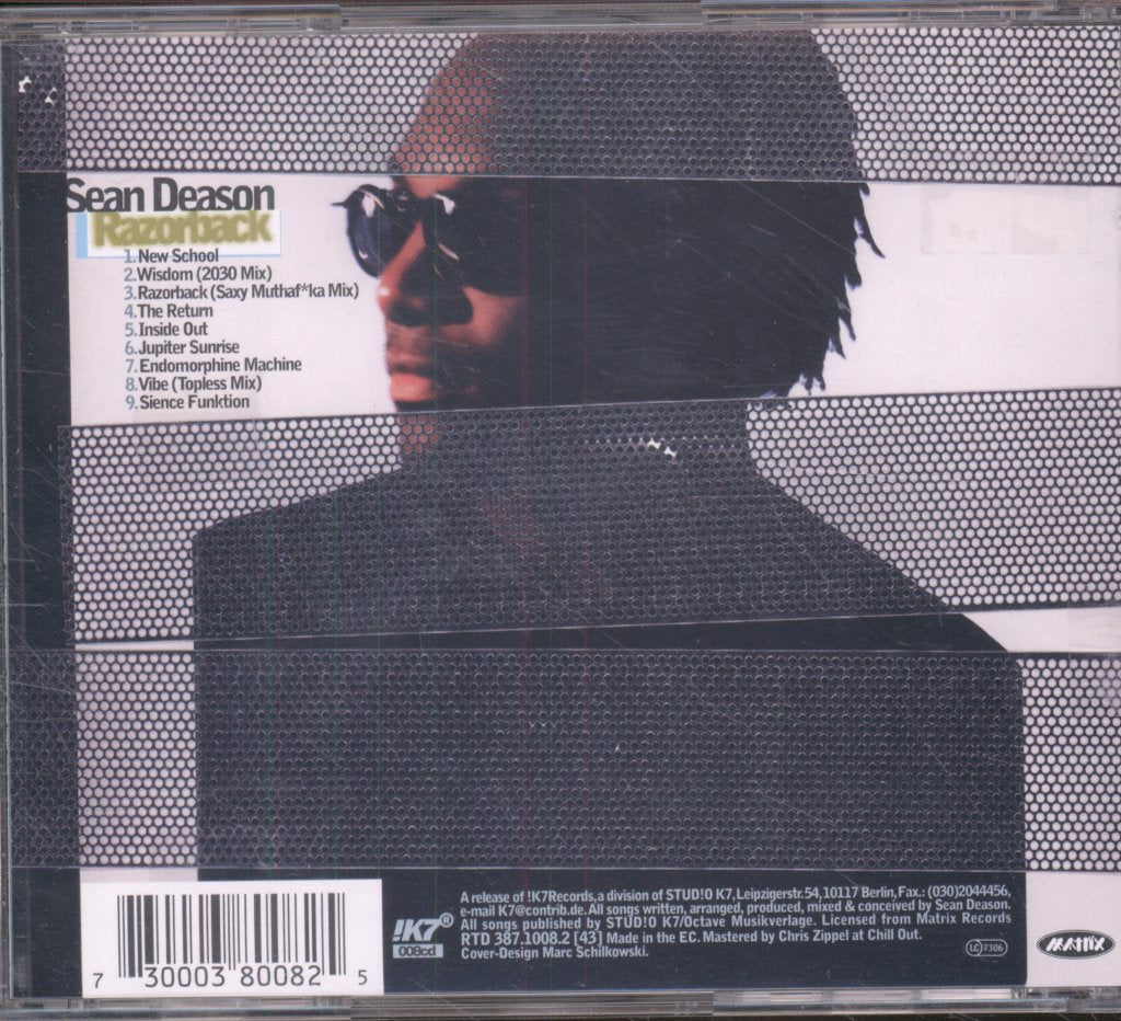 Sean Deason - Razorback - Cd