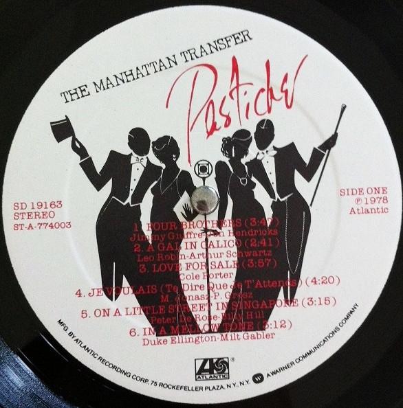 Manhattan Transfer - Pastiche - Lp