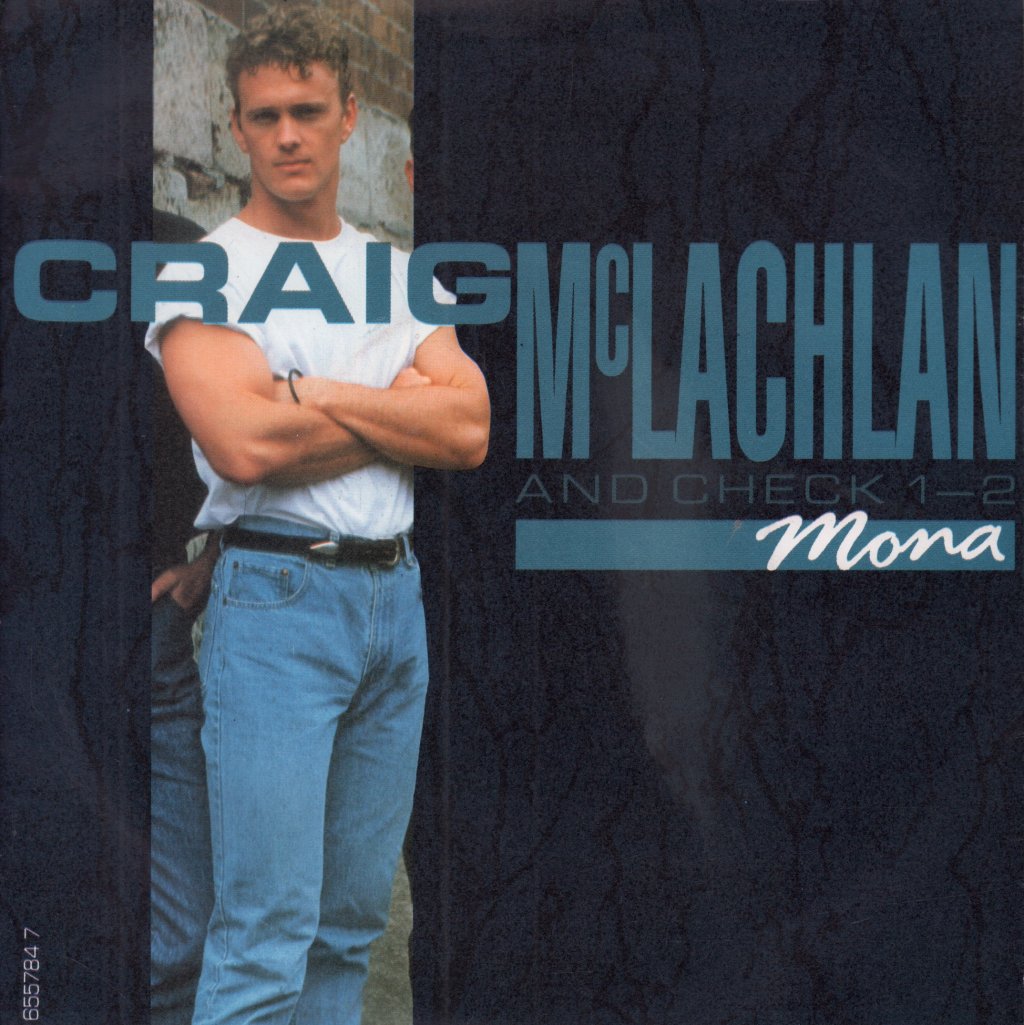 Craig Mclachlan And Check 1-2 - Mona - 7 Inch