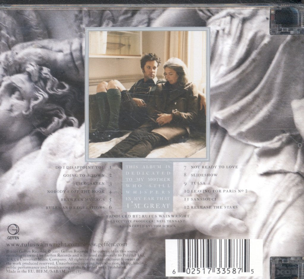 Rufus Wainwright - Release The Stars - Cd
