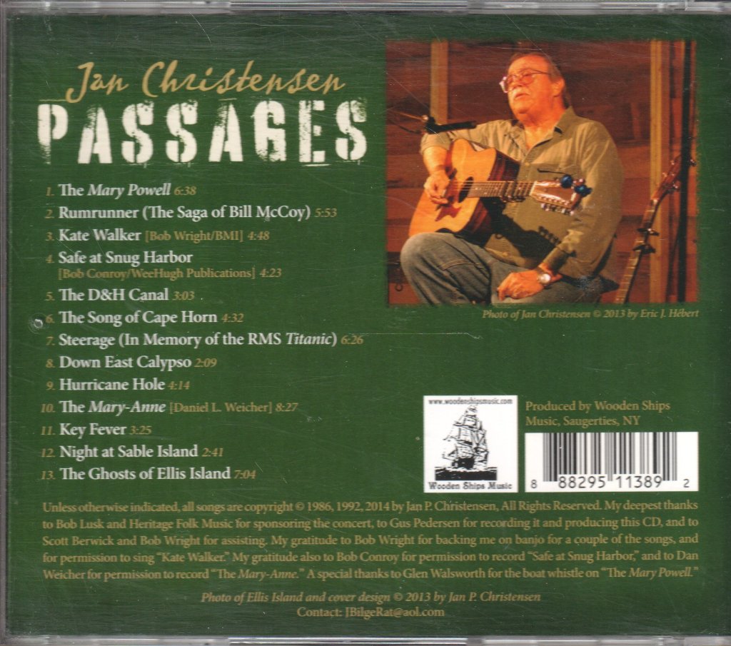 jan christensen - passages - Cd