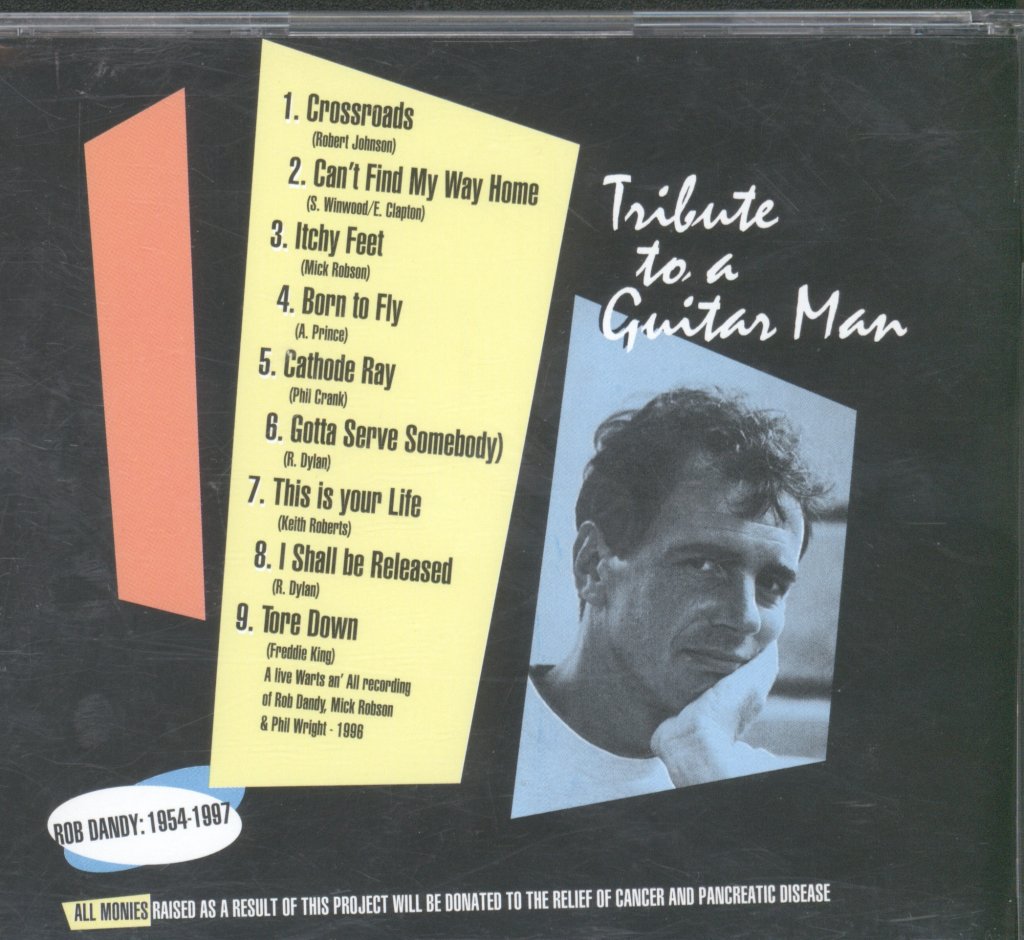 Rob Randy - Tribute to a Guitar Man Rob Randy 1954-1997 - Cd