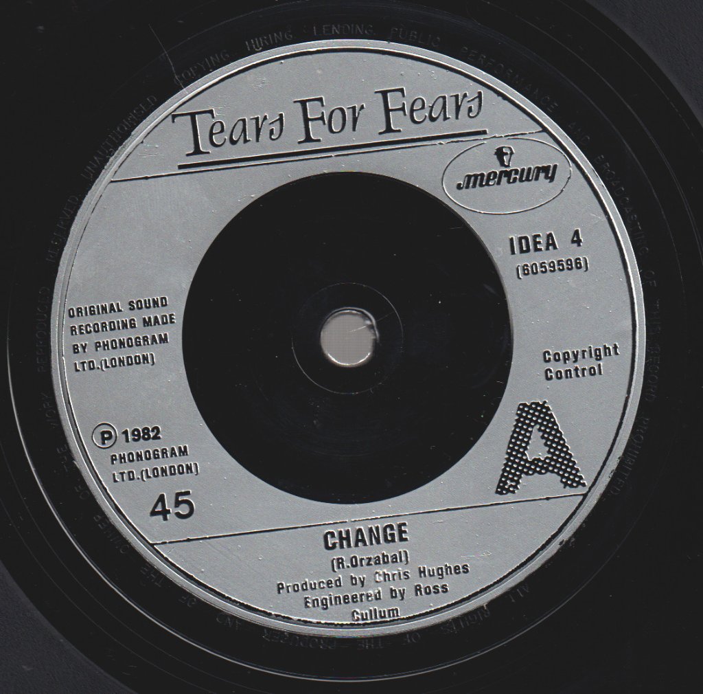 Tears For Fears - Change - 7 Inch