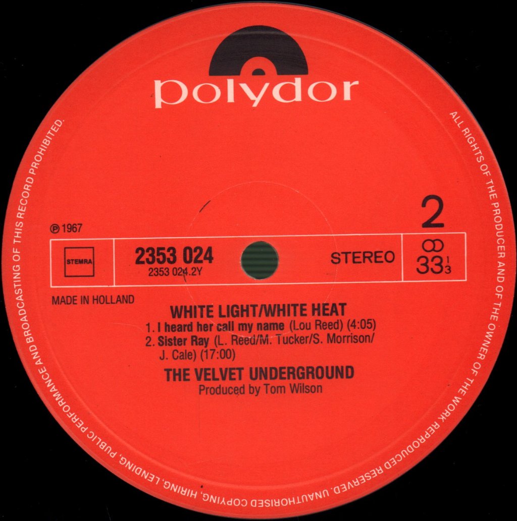 Velvet Underground - White Light/White Heat - Lp