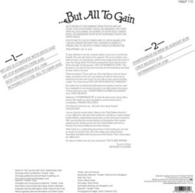 Clark Sisters - He Gave Me Nothing To Lose (But All To Gain) - Lp