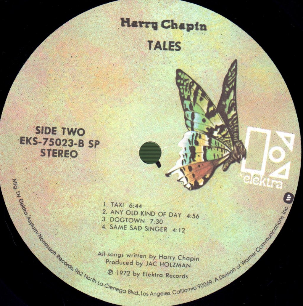 Harry Chapin - Heads & Tales - Lp