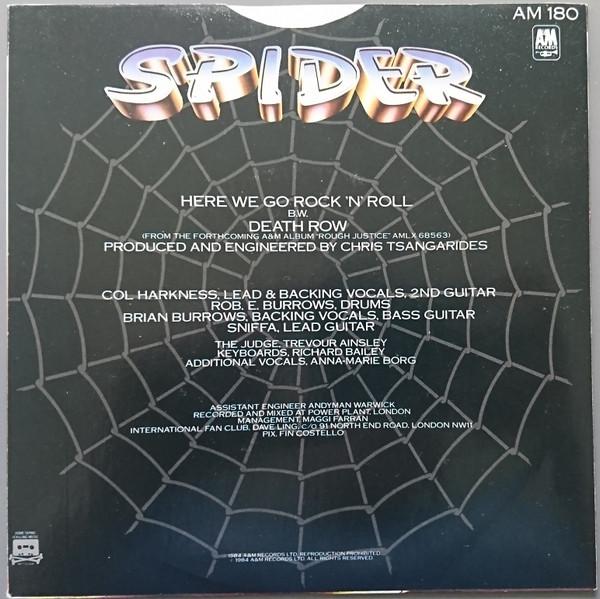Spider - Here We Go Rock 'N' Roll - 7 Inch