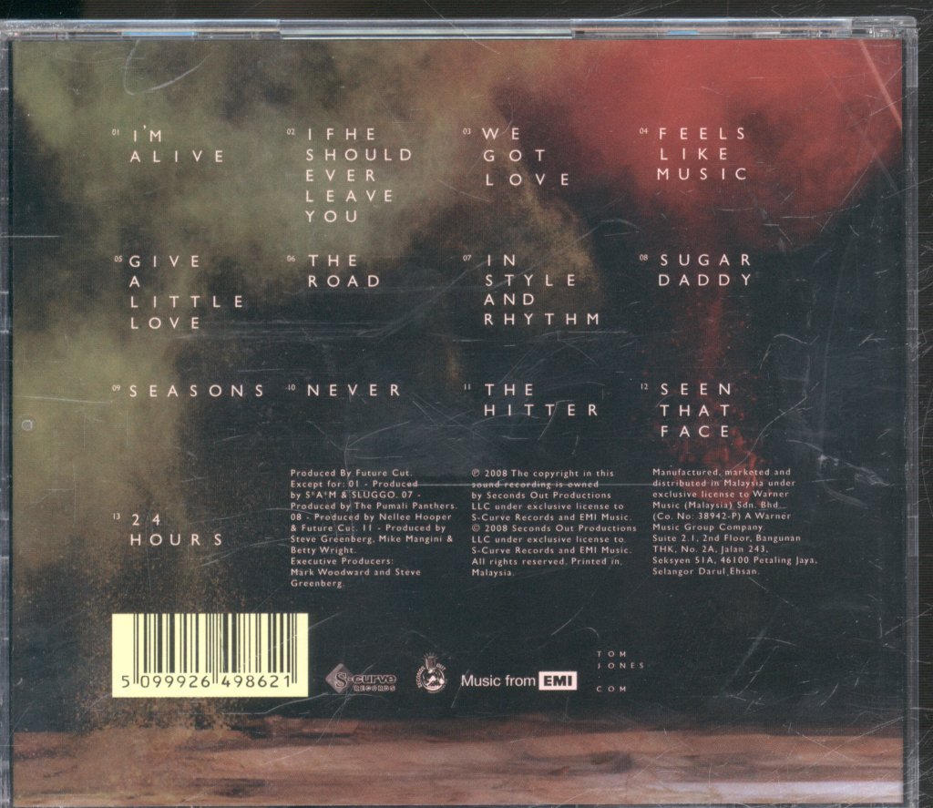 Tom Jones - 24 Hours - Cd
