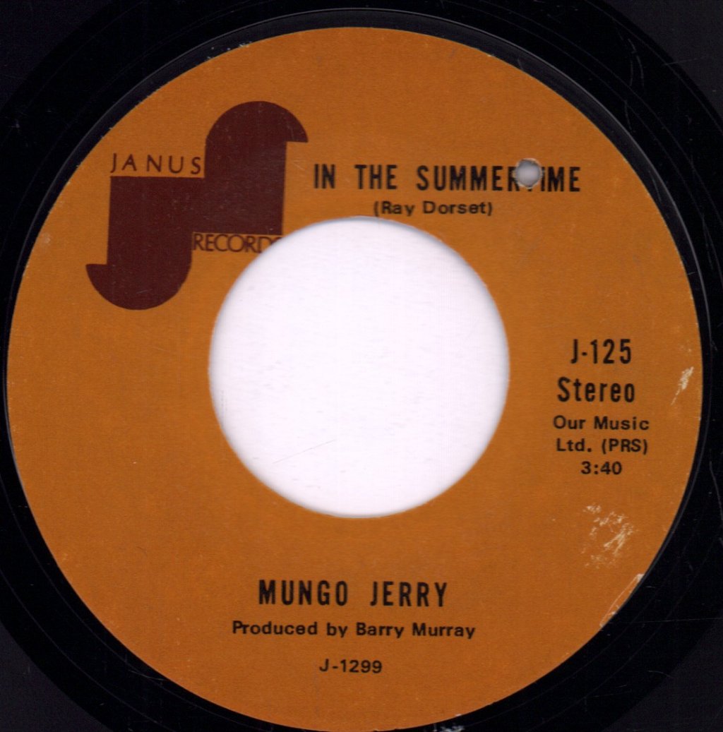 Mungo Jerry - In The Summertime - 7 Inch