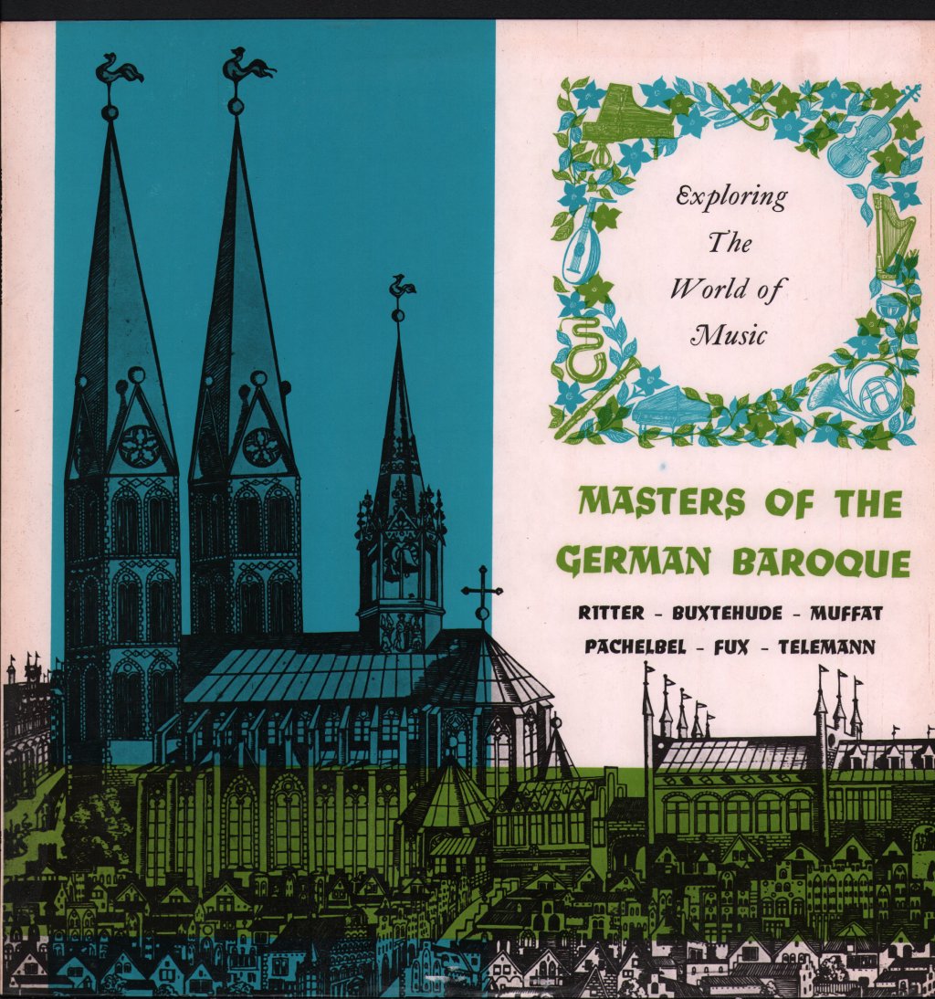 Various Artists - Masters Of The German Baroque - Lp