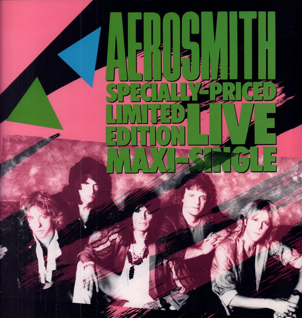 Aerosmith - Specially-Priced  Limited Edition Live Maxi-Single - 12 Inch