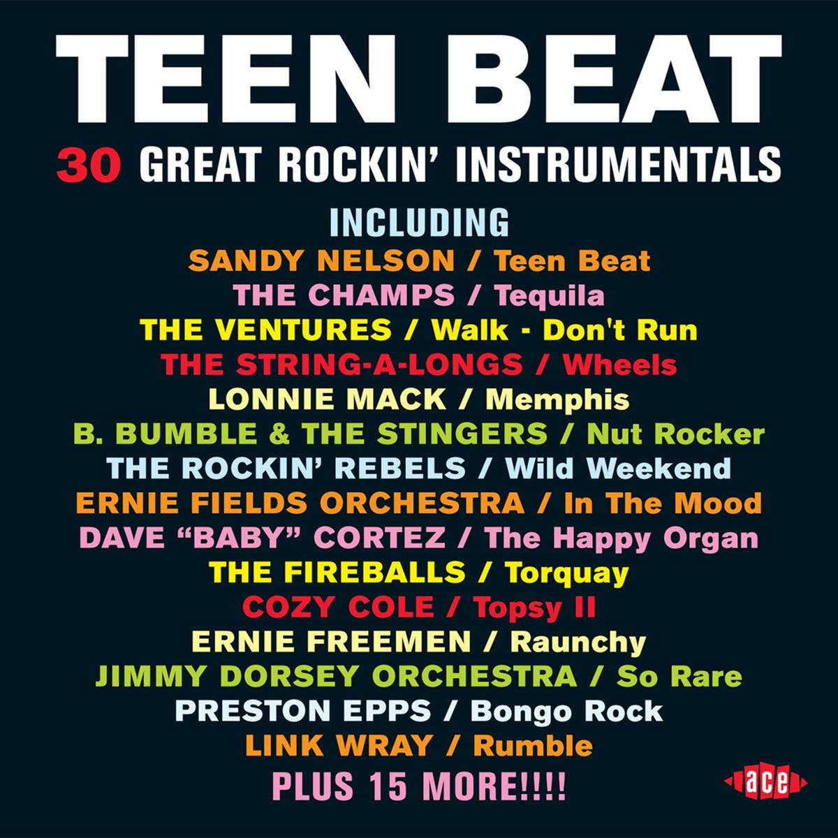 Various Artists - Teen Beat: 30 Great Rockin' Instrumentals - Cd