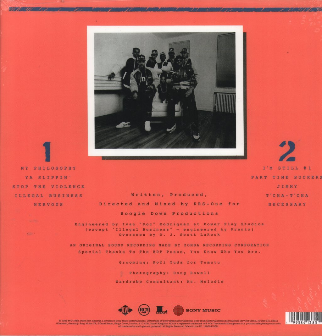 Boogie Down Productions - By All Means Necessary - Lp