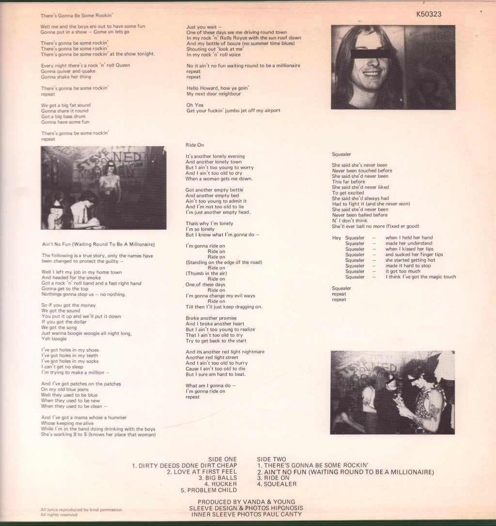 AC/DC - Dirty Deeds Done Dirt Cheap - Lp