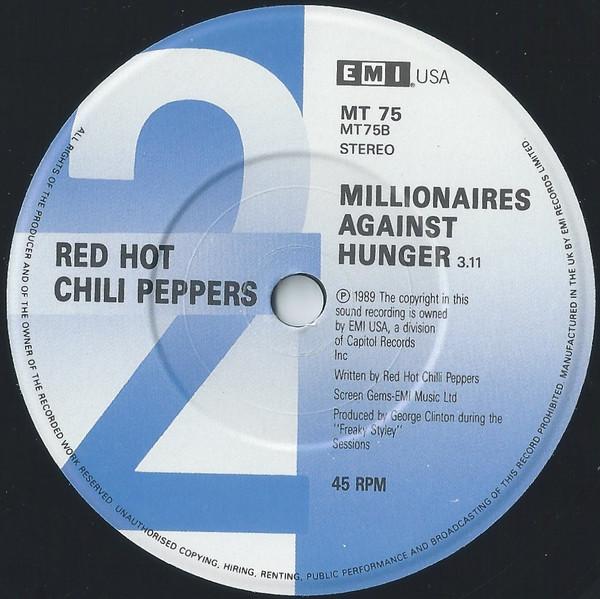 Red Hot Chili Peppers - Higher Ground - 7 Inch