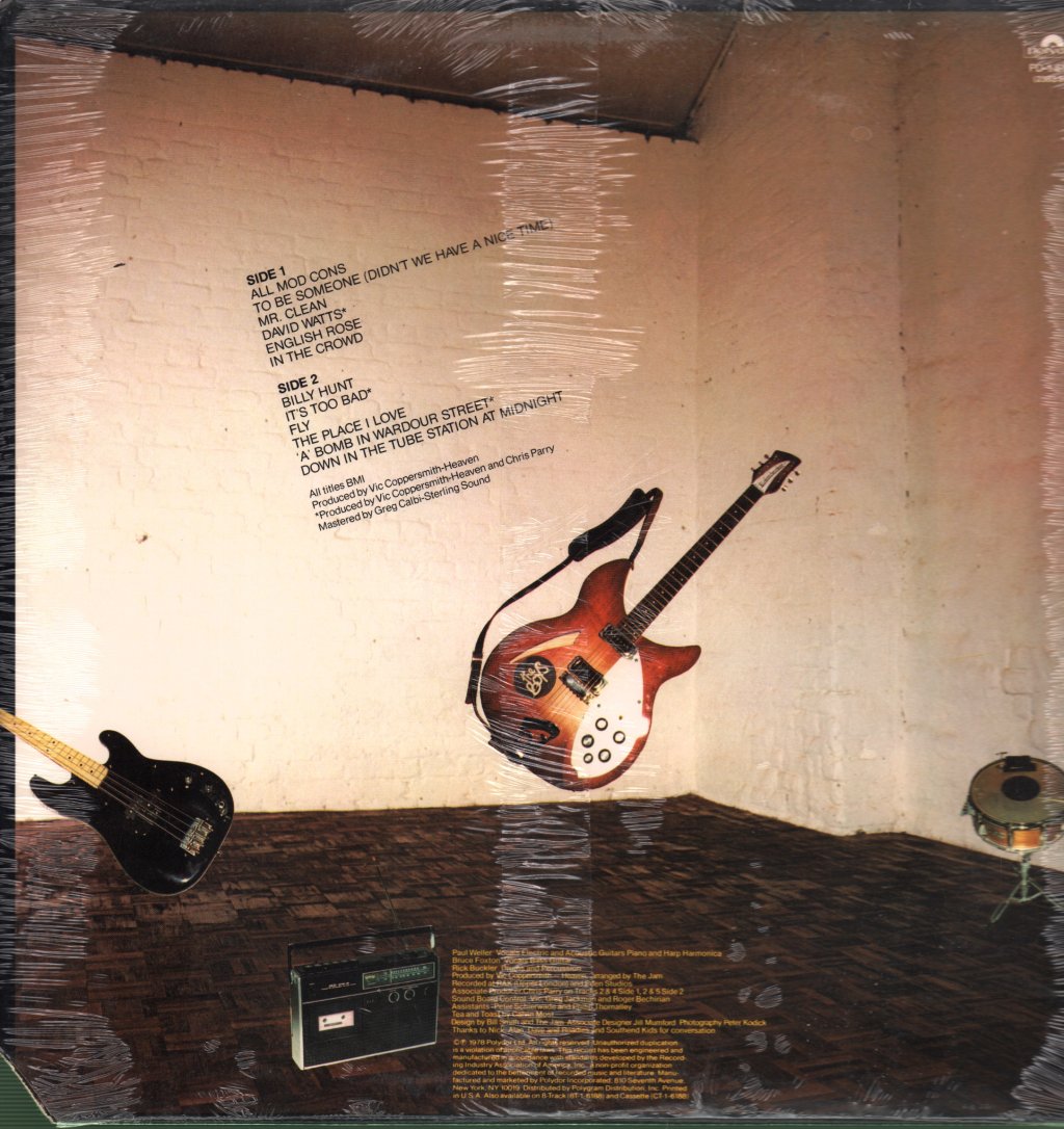 Jam - All Mod Cons - Lp