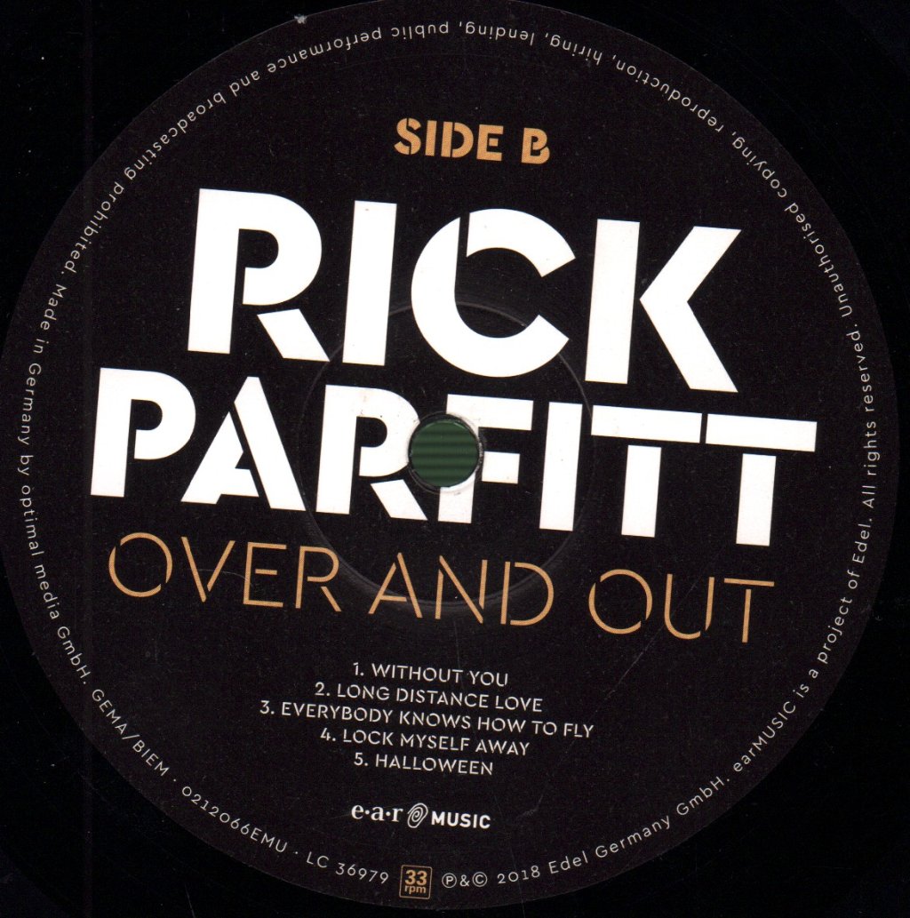 Rick Parfitt - Over And Out - Lp