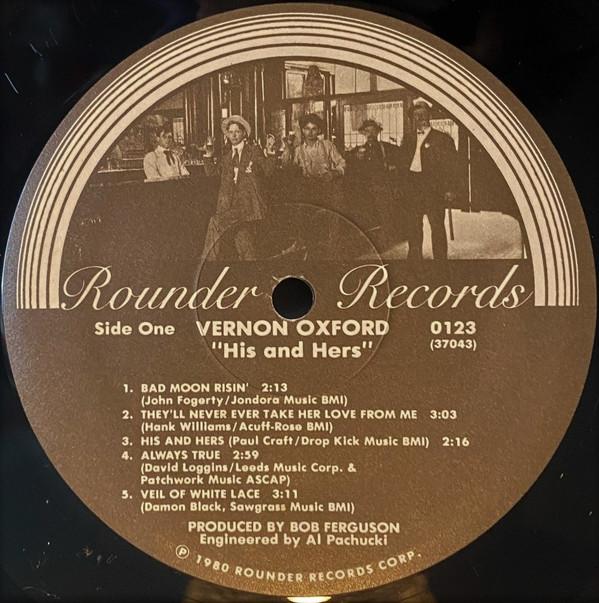 Vernon Oxford - His And Hers - Lp