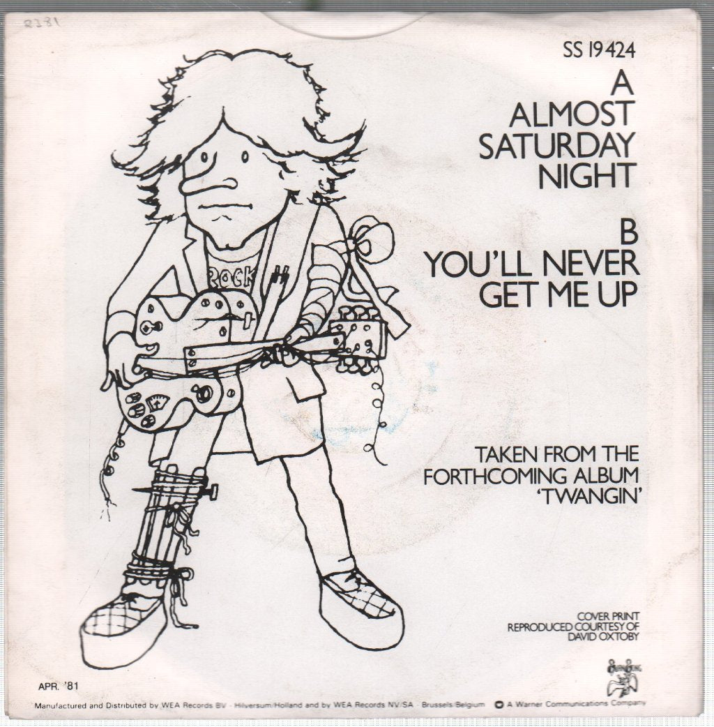 Dave Edmunds - Almost Saturday Night - 7 Inch