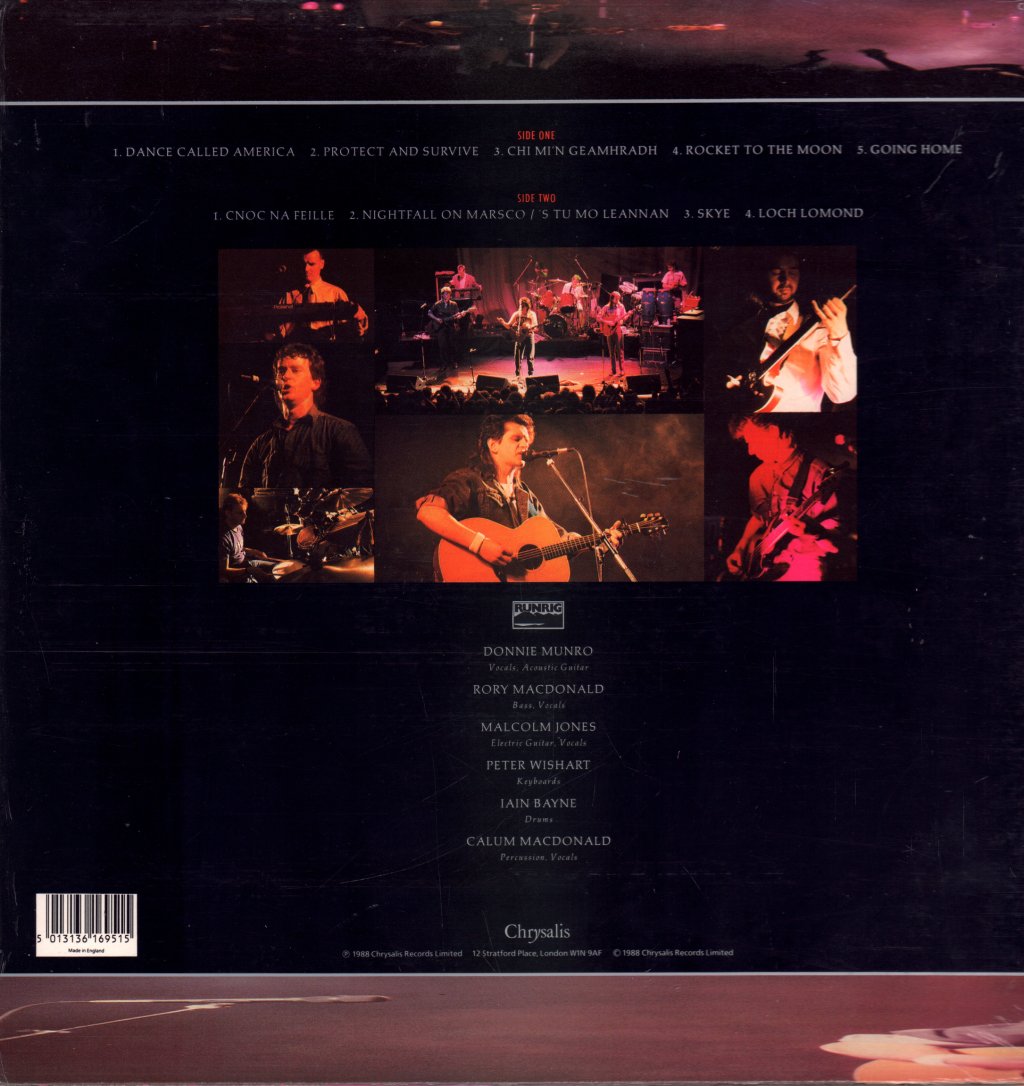 Runrig - Once In A Lifetime (Live) - Lp