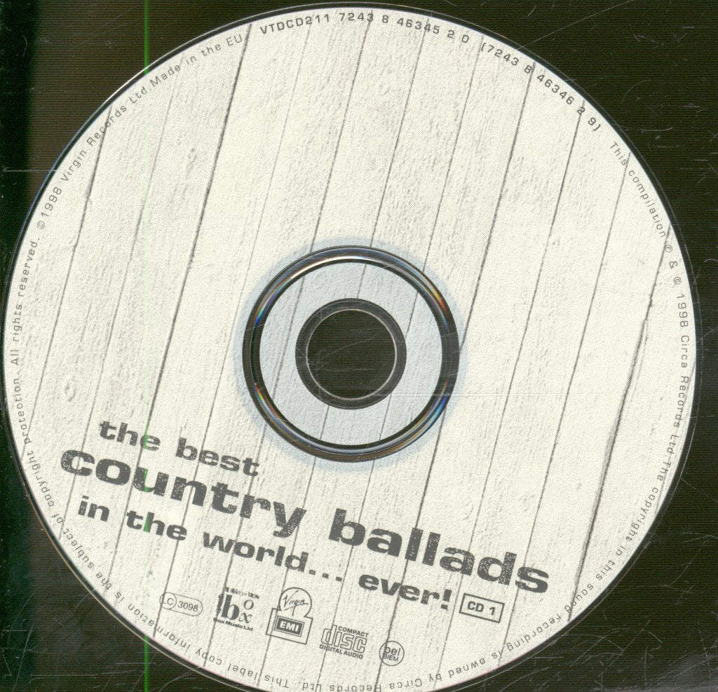 Various Artists - Best Country Ballads In The World... Ever - Double Cd