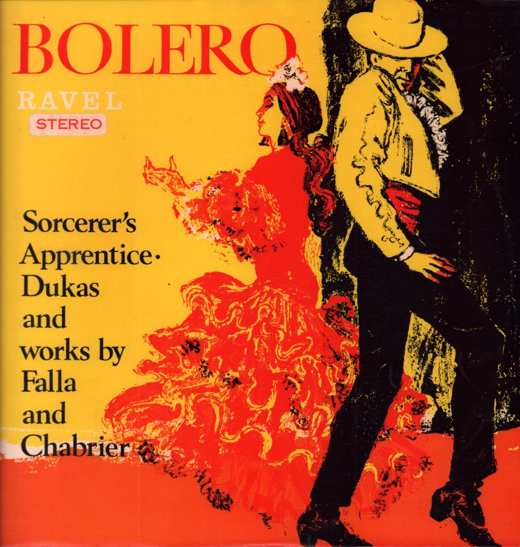 Vienna Symphony Orchestra - ravel Bolero / Sorcerer's Apprentice And Works By Falla And Chabrier - Lp