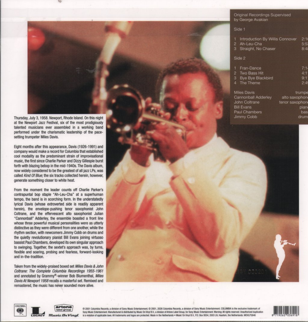 Miles Davis - At Newport 1958 - Lp